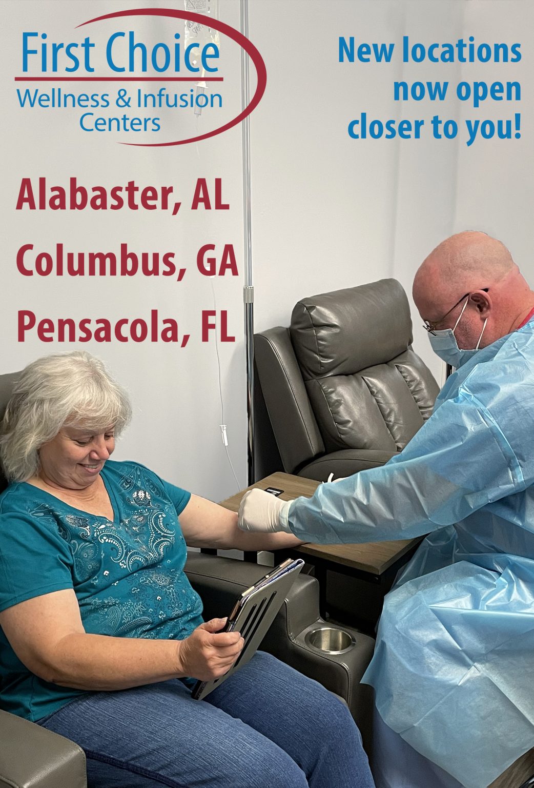 New Locations Now Open! First Choice Home Infusion